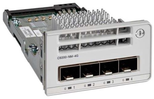 Cisco Catalyst 9200 Series Expansion 1GbE Network Module (C9200-NM-4G=) Refurbished - Cisco Systems Inc. refurbished available on PCLiquidations