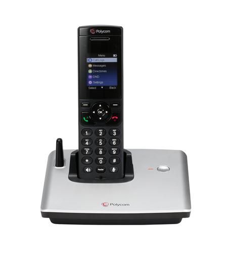 Polycom VVX D60 Wireless IP Handset w/Basestation (2200-17821-001) Refurbished - Polycom refurbished available on PCLiquidations