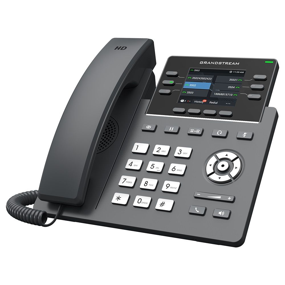 Grandstream GRP2613W 6-line HD IP Phone with Wi-Fi Refurbished - Grandstream refurbished available on PCLiquidations