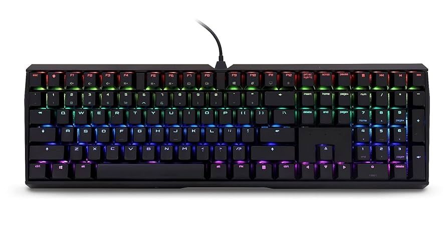 CHERRY MX 3.0S Wired Mechanical MX Brown Silent Switches Gaming Keyboard - Black - Refurbished Refurbished - Cherry refurbished available on PCLiquidations