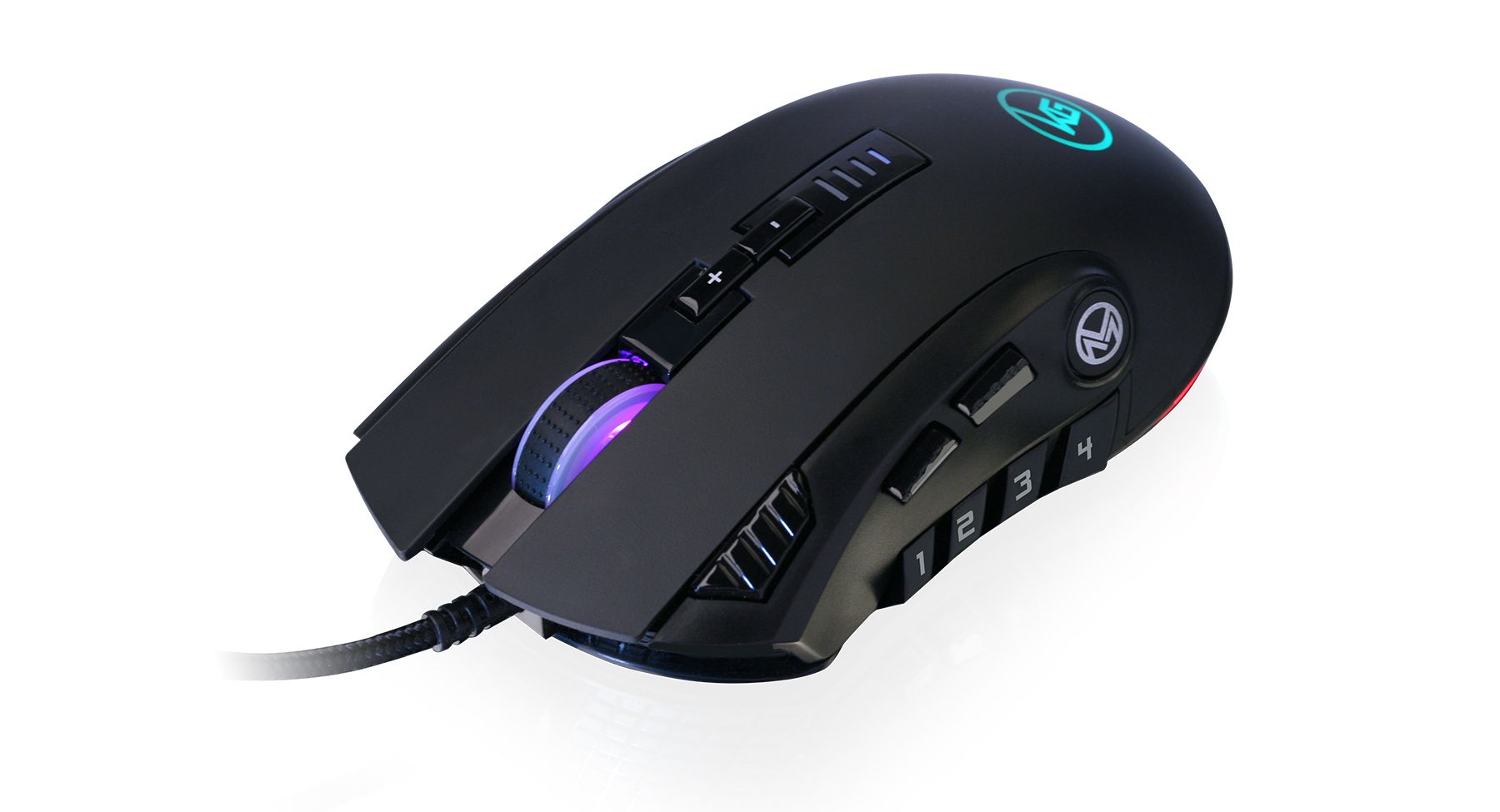 IOGEAR MMOMENTUM Pro MMO 12-Button Gaming Mouse Refurbished - IOGEAR refurbished available on PCLiquidations