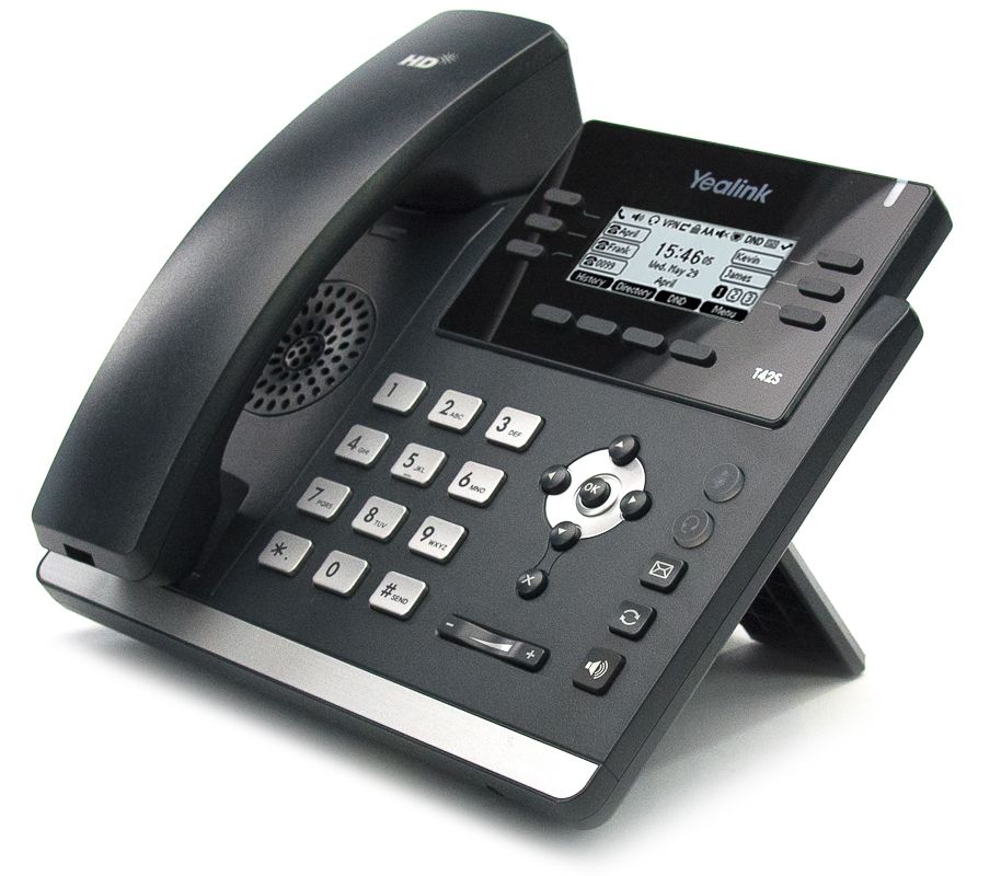 Yealink SIP-T42S Gigabit IP Display Speakerphone Refurbished - Yealink refurbished available on PCLiquidations