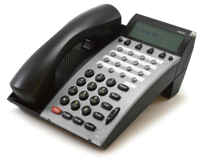 NEC Electra Elite DTU-16D-2 Black Display Speaker Phone (770032) Refurbished - NEC (Nippon Electric Company) refurbished available on PCLiquidations