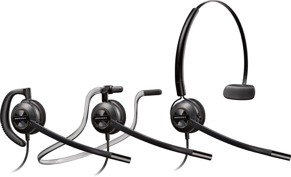 Poly EncorePro HW540D Convertible Digital Headset Refurbished - N/A (Il existe plusieurs marques avec le nom "Poly", il refurbished available on PCLiquidations