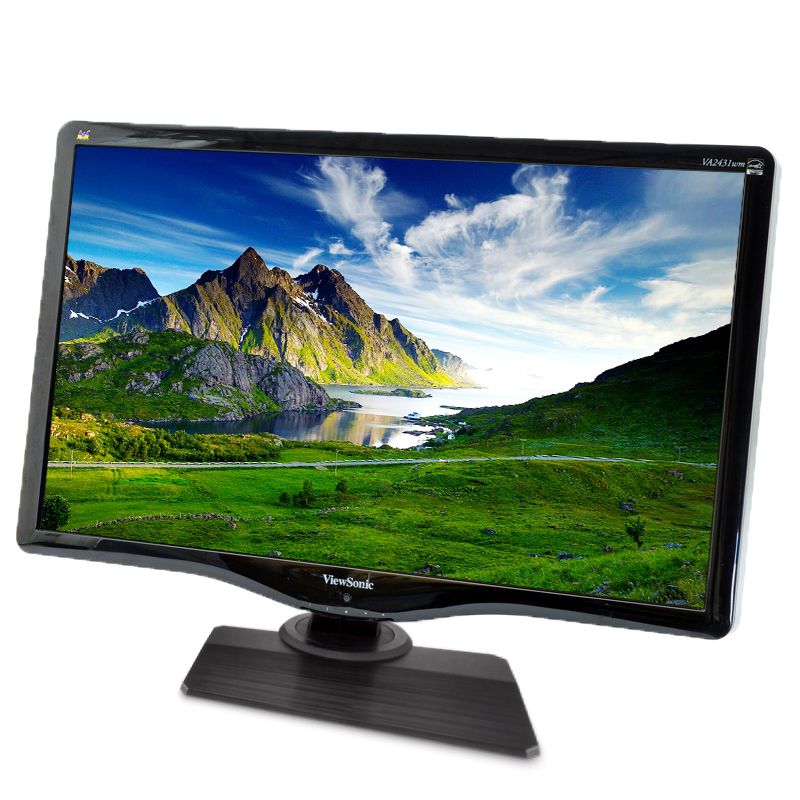 Viewsonic VA2431wm 24"" LCD Monitor - Grade B Refurbished - ViewSonic refurbished available on PCLiquidations