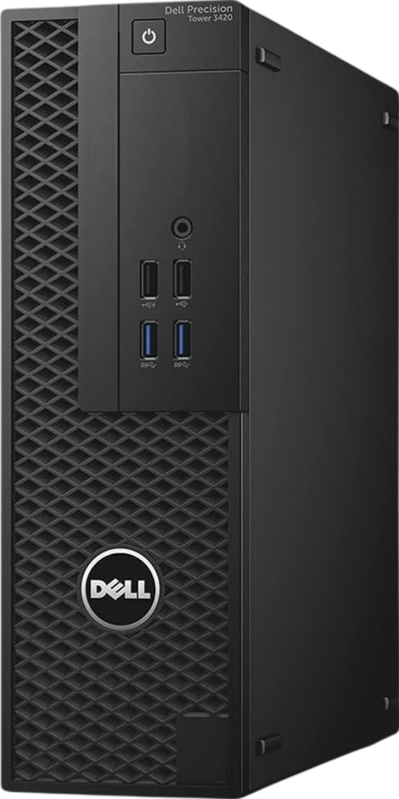Dell Precision Tower 3420 SFF Computer Xeon E3-1245 - No OS - Grade C Refurbished - Dell refurbished available on PCLiquidations