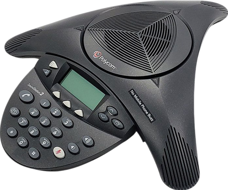 Polycom SoundStation 2 EX LCD Conference Phone (2200-16200-001) - Refurbished Refurbished - Polycom refurbished available on PCLiquidations