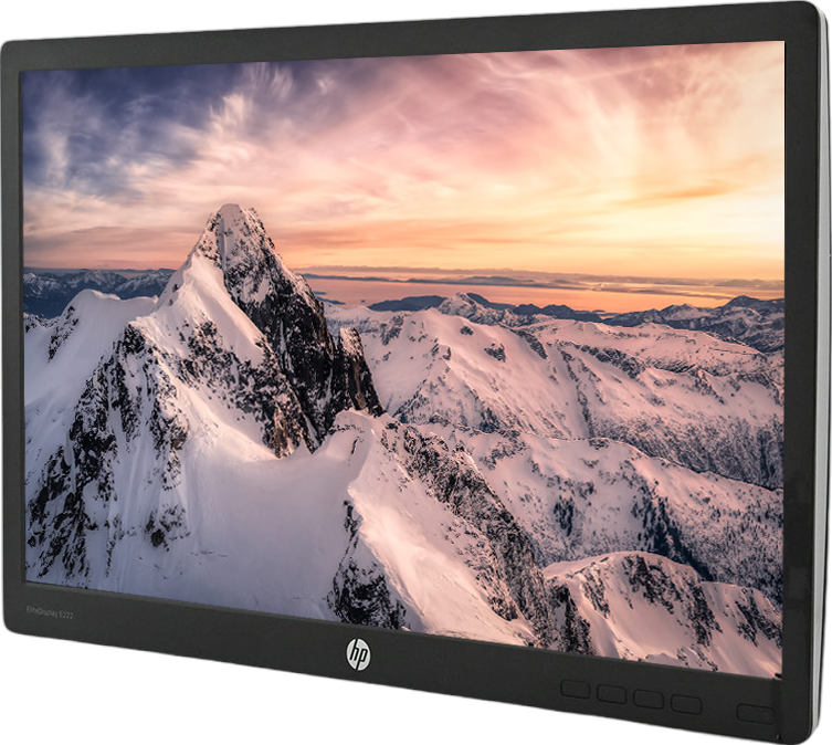 HP Elite E222 22"" HD Widescreen LCD Monitor - Grade C - No Stand Refurbished - Hewlett-Packard (ou HP en abrégé) refurbished available on PCLiquidations