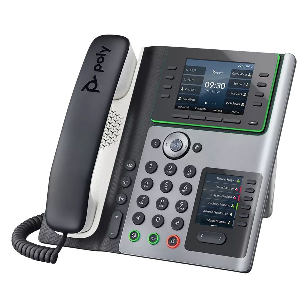 Buy Poly Edge E450 IP Desk Phone with PSU Refurbished - $254.99 Poly Edge E450 IP Desk Phone with PSU Refurbished - N/A (Il existe plusieurs marques avec le nom "Poly", il refurbished available on PCLiquidations