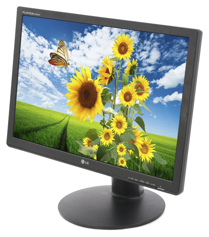 LG Flatron W2242P-BS 22"" Widescreen Black LCD Monitor - Grade A - No Stand Refurbished - LG refurbished available on PCLiquidations