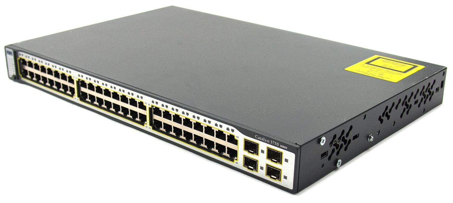 Cisco Catalyst WS-C3750-48TS-S 48-Port 10/100 Ethernet Switch - Refurbished Refurbished - Cisco Systems Inc. refurbished available on PCLiquidations
