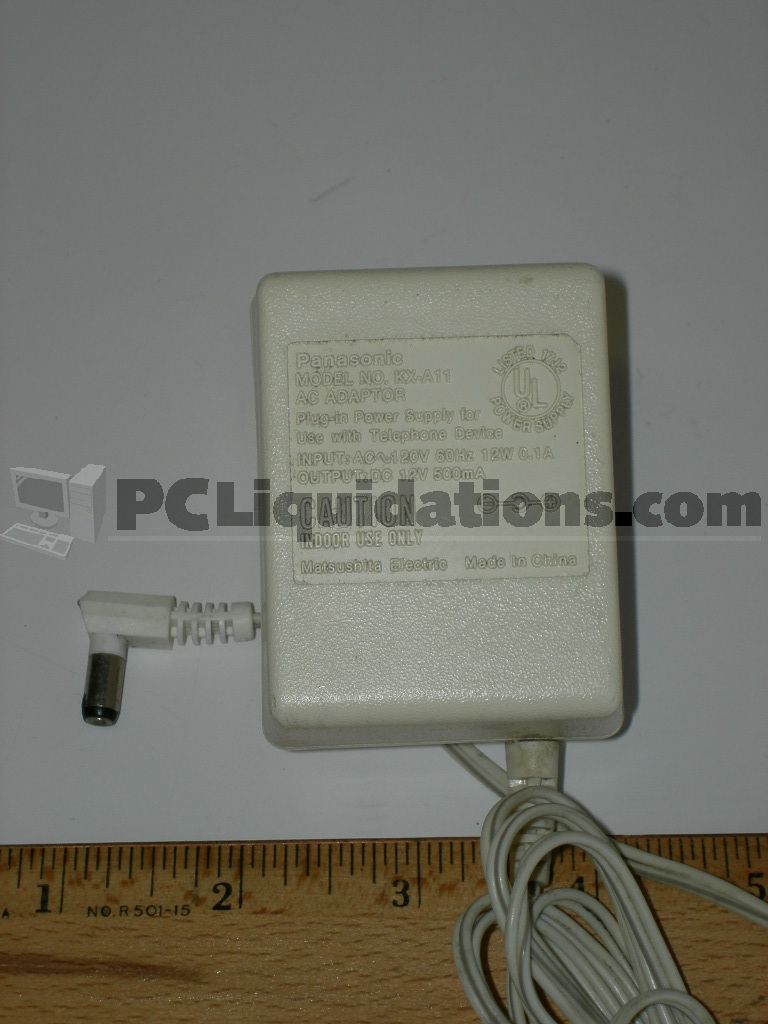Panasonic KX-A11 12V 5A Power Adapter Refurbished - Panasonic refurbished available on PCLiquidations