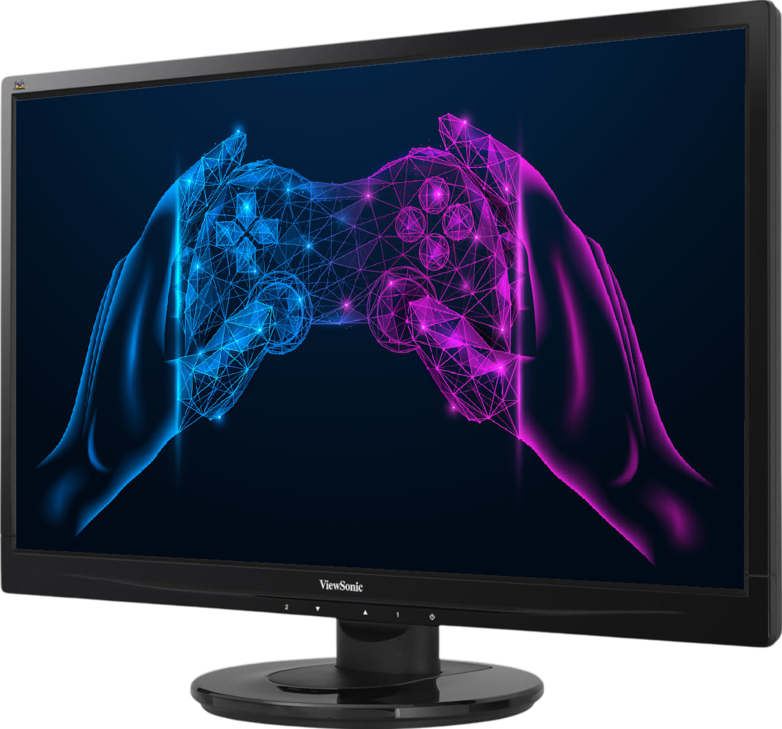 ViewSonic VA2446M-LED 24"" FHD LED LCD Monitor - Grade A Refurbished - ViewSonic refurbished available on PCLiquidations