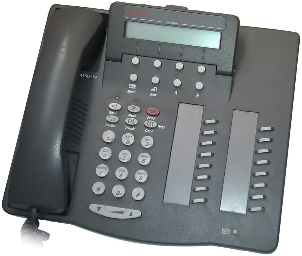 Avaya 416D+ 16-Button Grey Digital Display Speakerphone - Grade A Refurbished - Avaya refurbished available on PCLiquidations