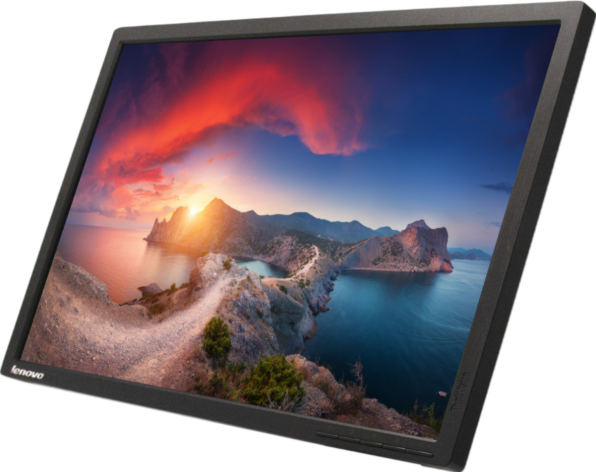 Lenovo ThinkVision T2254pC 22"" HD LED LCD Monitor (Black) No Stand - Grade C Refurbished - Lenovo refurbished available on PCLiquidations