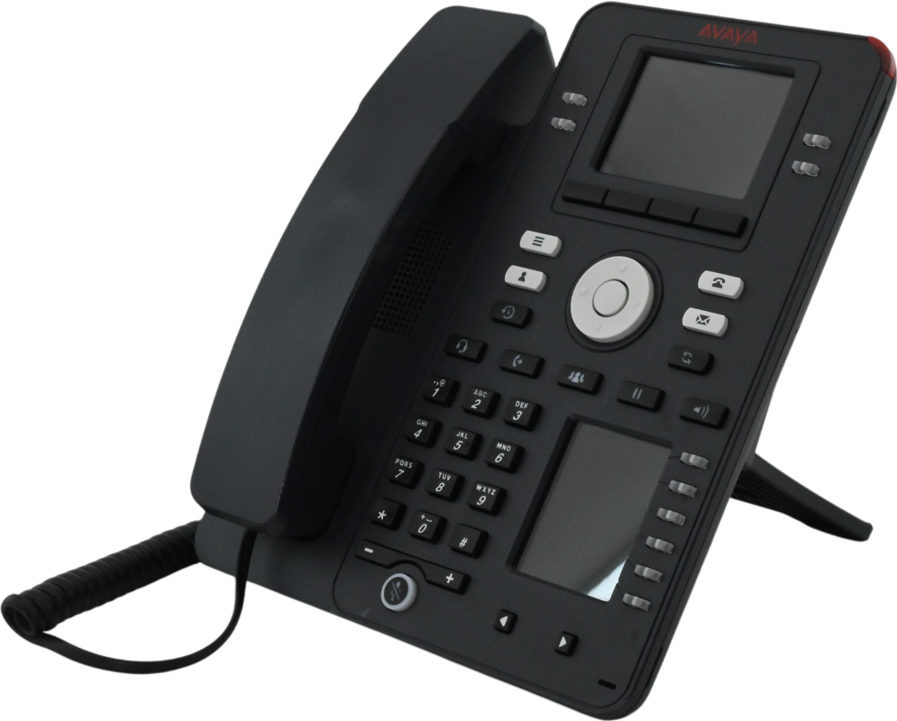 Avaya J159 48-Button Black Gigabit IP Color Display Speakerphone - Grade A Refurbished - Avaya refurbished available on PCLiquidations