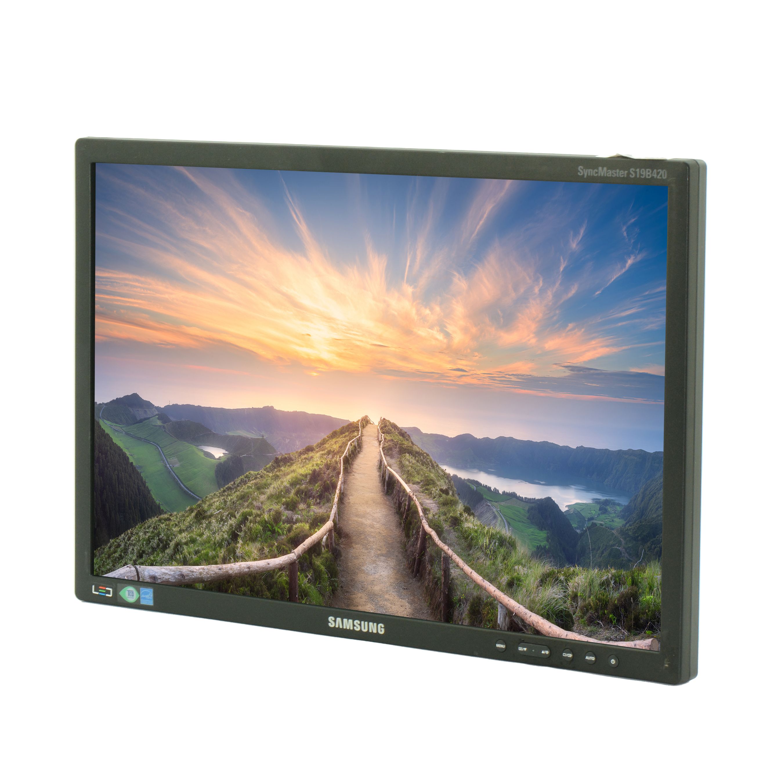 Samsung S19B420BW 19"" Widescreen LCD Monitor - No Stand - Grade B Refurbished - Samsung refurbished available on PCLiquidations