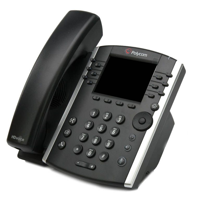 Polycom VVX410 IP Display Speakerphone w/MegaPath Logo - Grade A Refurbished - Polycom refurbished available on PCLiquidations