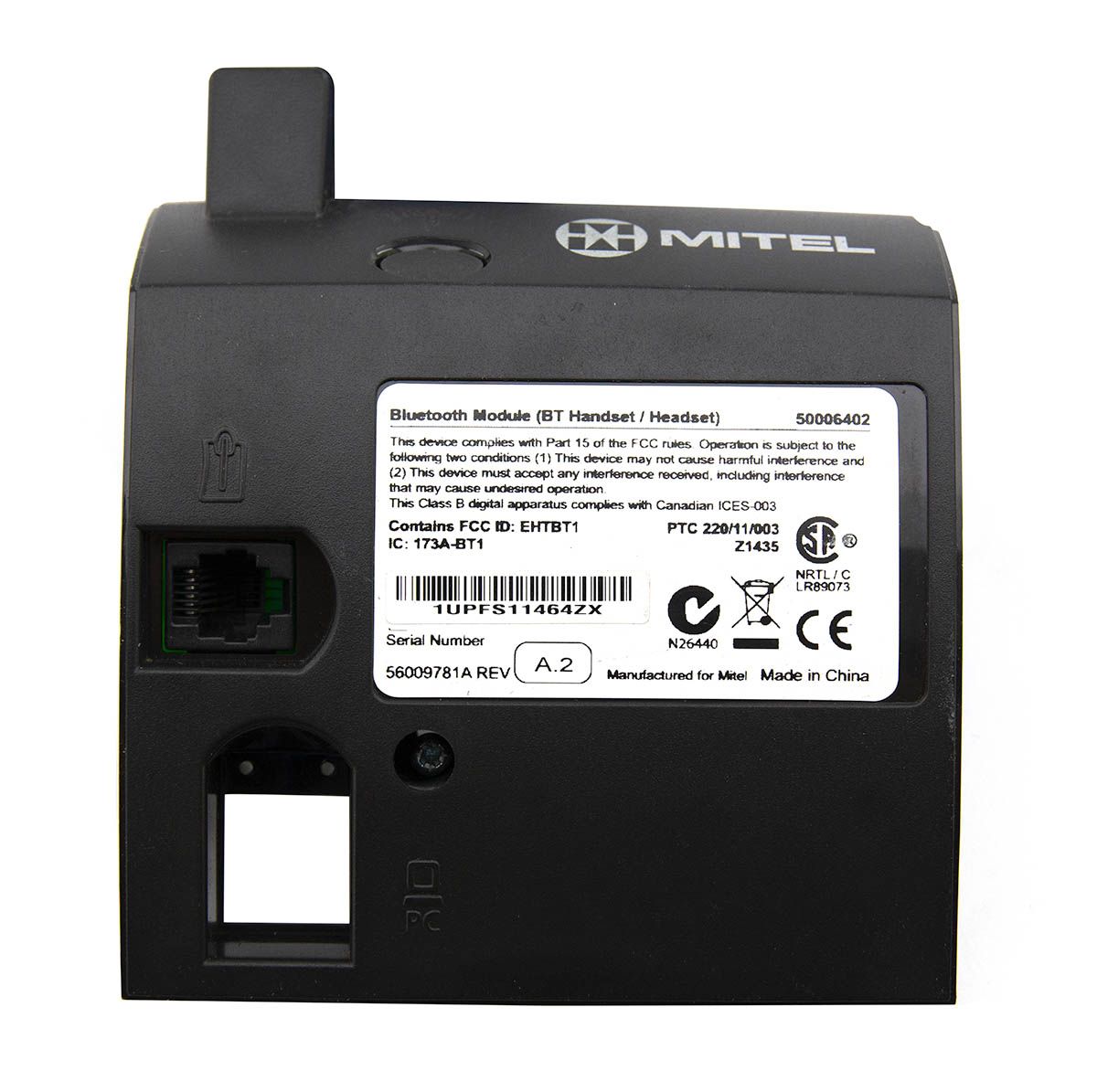 Mitel Cordless Bluetooth Accessory Module (50006402) Refurbished - Mitel refurbished available on PCLiquidations