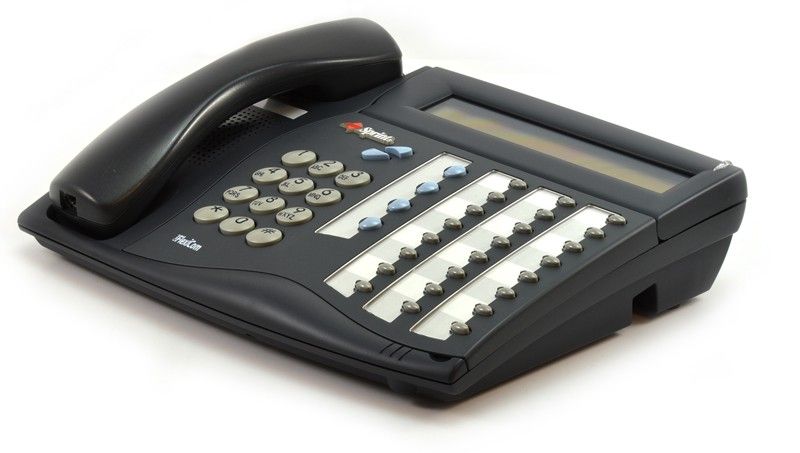 Tadiran Coral Flexset 280D Charcoal Display Phone (72440163185) - Grade A Refurbished -  refurbished available on PCLiquidations