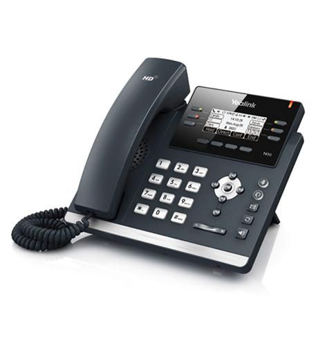 Yealink T42G Black Gigabit IP Display Speakerphone - Grade B Refurbished - Yealink refurbished available on PCLiquidations