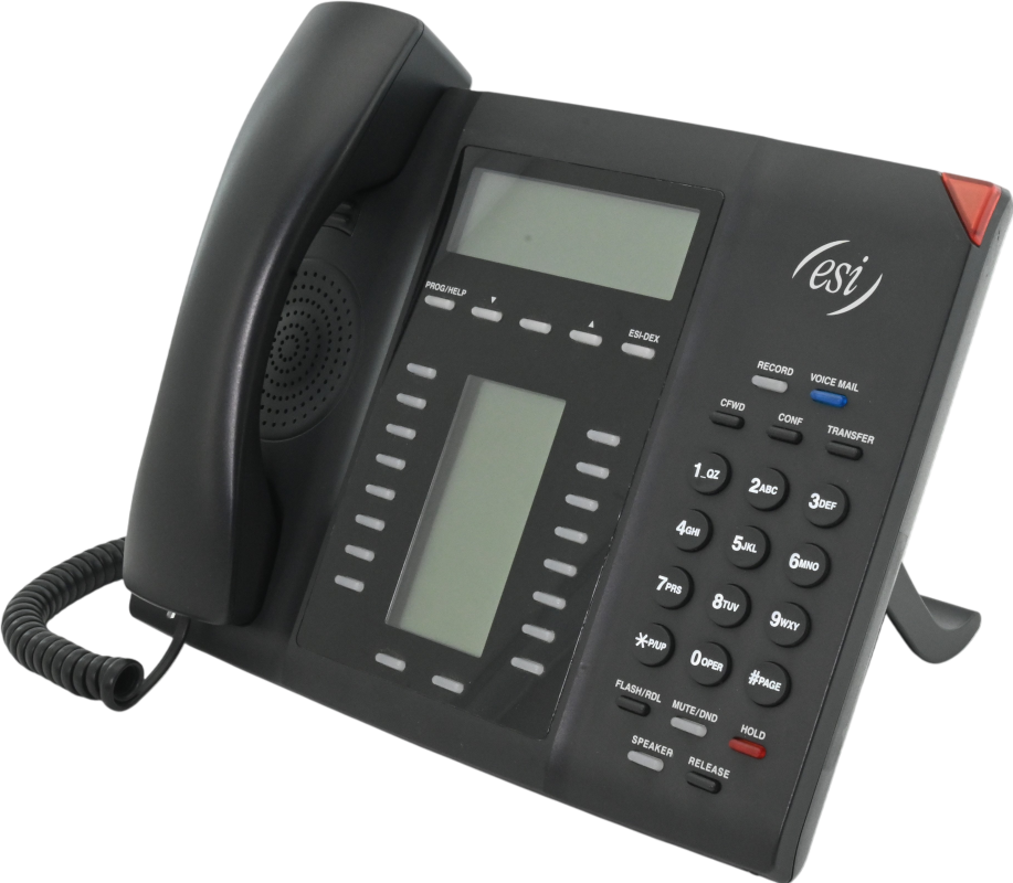 ESI 60BP 16-Button Gigabit IP Phone (5000-0874) Refurbished -  refurbished available on PCLiquidations