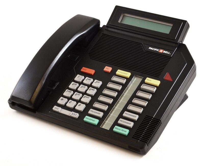 Nortel Meridian M5316 Black Display Phone (NT4X42) - Grade A Refurbished -  refurbished available on PCLiquidations
