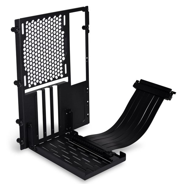 Lian Li O11DMINI-1X-3 Vertical PCIe 3.0 GPU Bracket Kit - Black Refurbished -  refurbished available on PCLiquidations