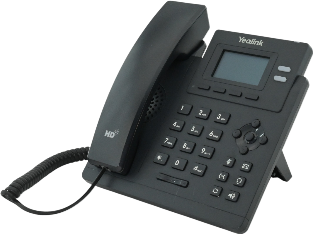 Yealink T31P 2-Line LCD IP Phone w/PoE - Grade B Refurbished - Yealink refurbished available on PCLiquidations