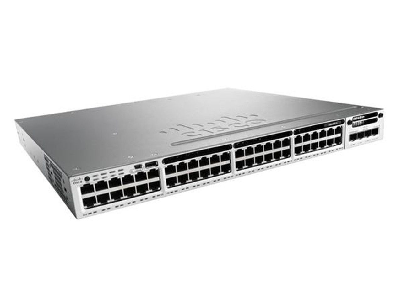 Cisco Catalyst 9300 48-Port 10/100/1000 Data Only Network Switch (C9300-48T-A) Refurbished - Cisco Systems Inc. refurbished available on PCLiquidations