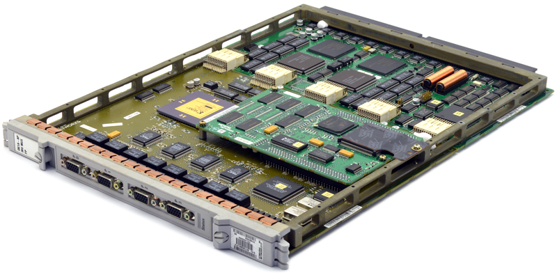 Nortel Passport NTNQ49AA 8-port DS1 ATM IMA FP Card (Version 5) Good -  refurbished available on PCLiquidations