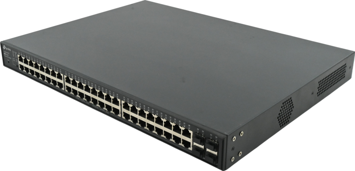 TP-Link JetStream T1600G-52PS 48-Port Gigabit Smart PoE+ Switch w/ 4 SFP Slots - Refurbished Refurbished - TP-Link refurbished available on PCLiquidations