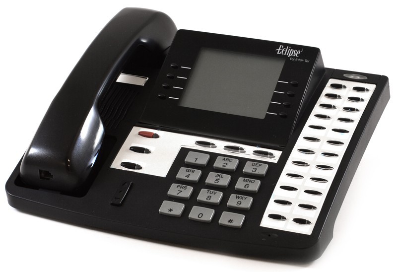 Inter-tel Eclipse 2 Black IP Executive Display Speakerphone (560.4401) Refurbished -  refurbished available on PCLiquidations