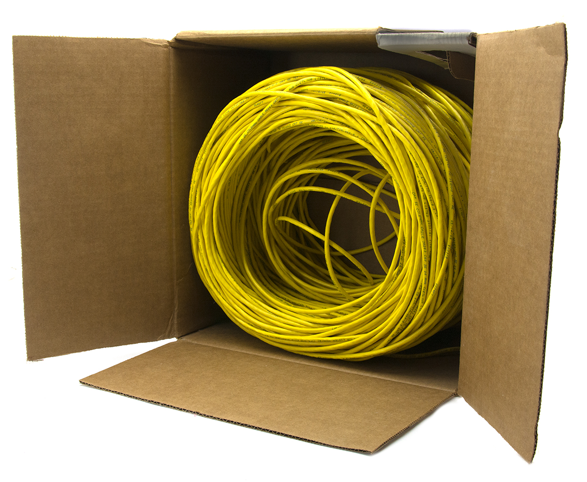CCI 1000ft Yellow Cat5e (P-962634602) Refurbished -  refurbished available on PCLiquidations