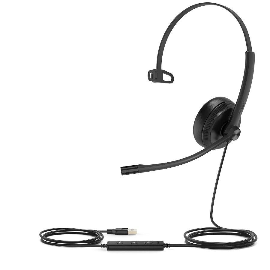 Yealink UH34 Mono UC USB Wired Headset Refurbished - Yealink refurbished available on PCLiquidations