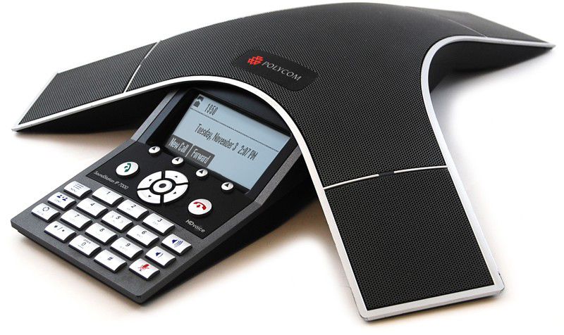 Polycom SoundStation IP 7000 PoE Conference Phone (2201-40000-001) - Grade B Refurbished - Polycom refurbished available on PCLiquidations