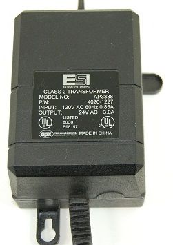 ESI IVX 24V AC 3-AMP Power Supply (AP3388) Refurbished -  refurbished available on PCLiquidations
