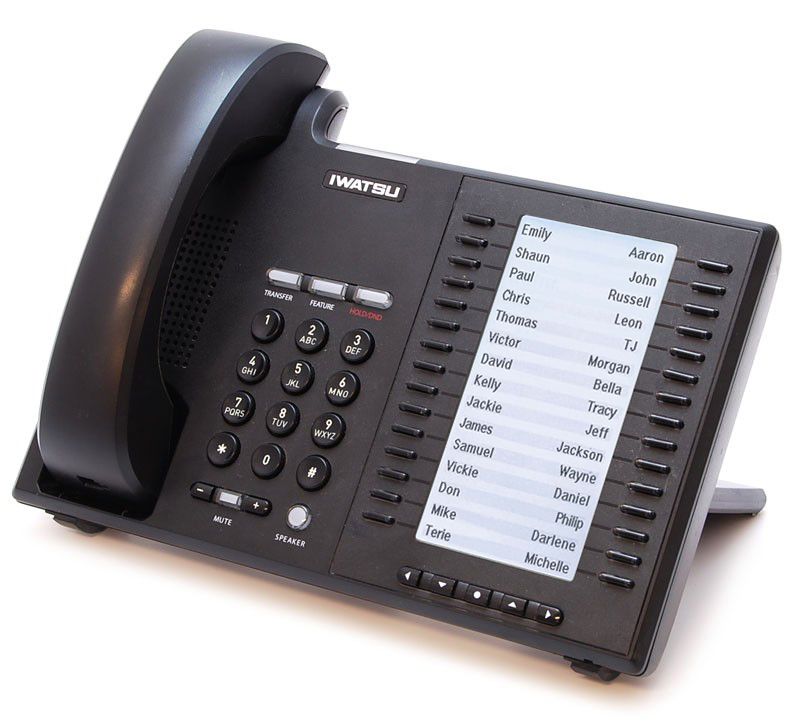 Iwatsu Icon IX-5930 Black IP Telephone (505930) - Grade B Refurbished -  refurbished available on PCLiquidations