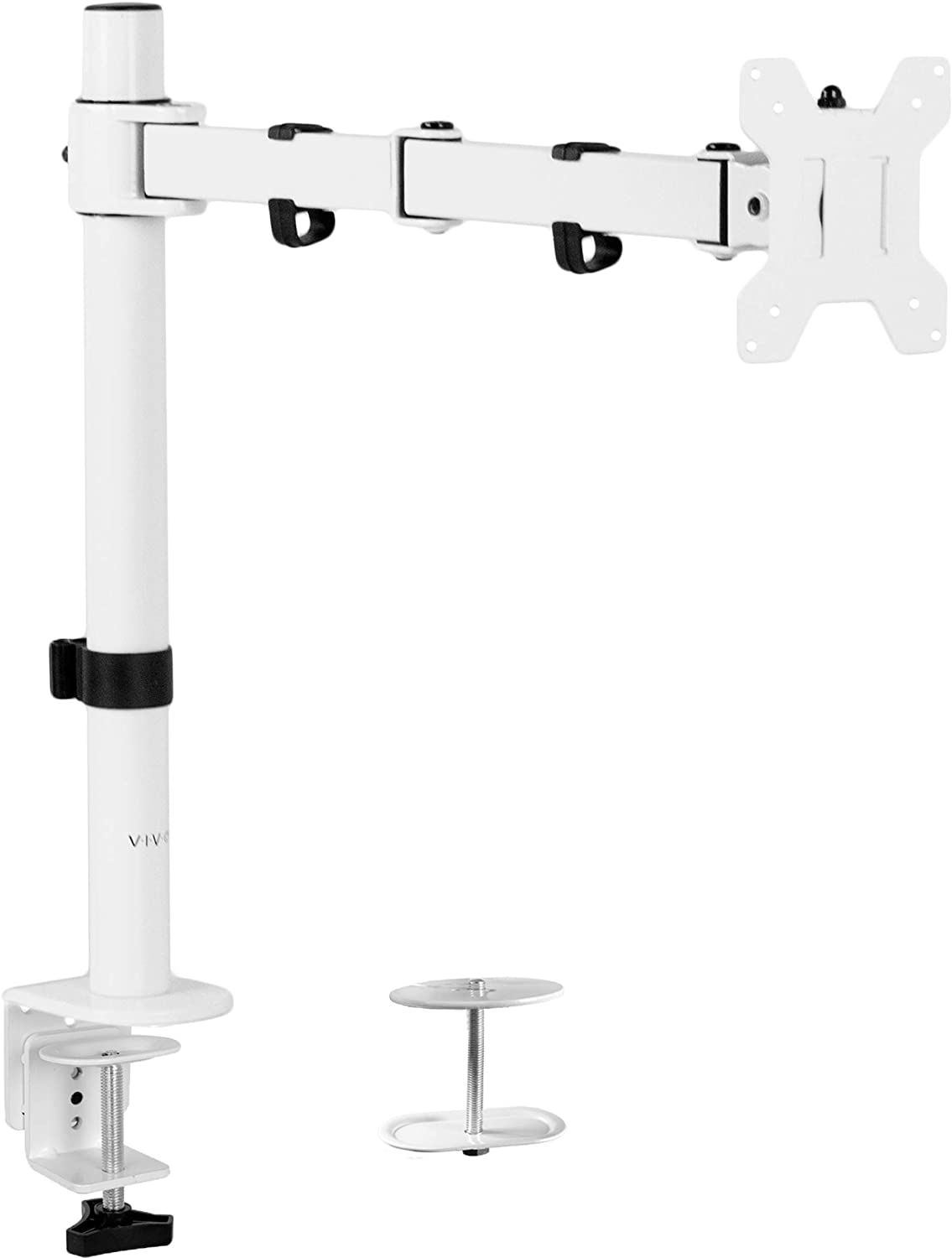 Vivo STAND-V001 Monitor Desk Stand - White Refurbished -  refurbished available on PCLiquidations