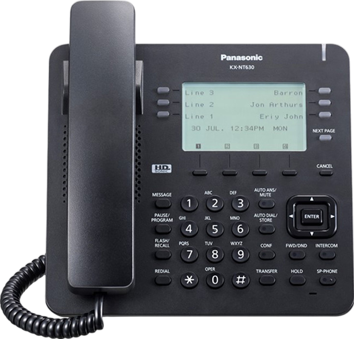 Buy Panasonic KX-NT630 IP LCD Display Phone - Black - Grade A Refurbished - $139.99 Panasonic KX-NT630 IP LCD Display Phone - Black - Grade A Refurbished - Panasonic refurbished available on PCLiquidations