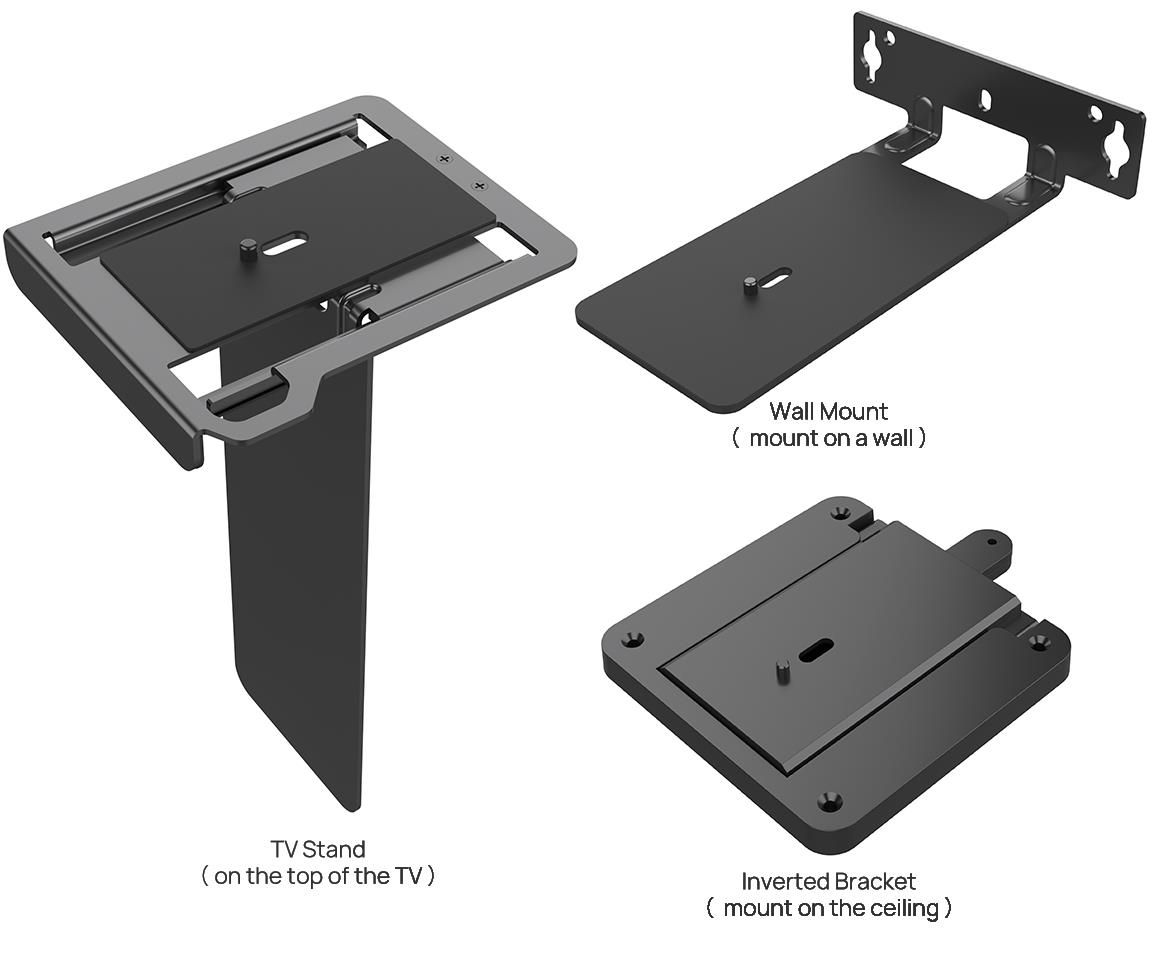 Yealink UVC8X PTZ Camera Mounting Kit (Wall, TV Top, Ceiling) Refurbished - Yealink refurbished available on PCLiquidations