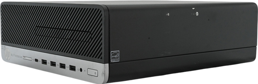 HP EliteDesk 705 G4 SFF Computer Pro A6-9500 R5 - Windows 10 - Grade C Refurbished - Hewlett-Packard (ou HP en abrégé) refurbished available on PCLiquidations