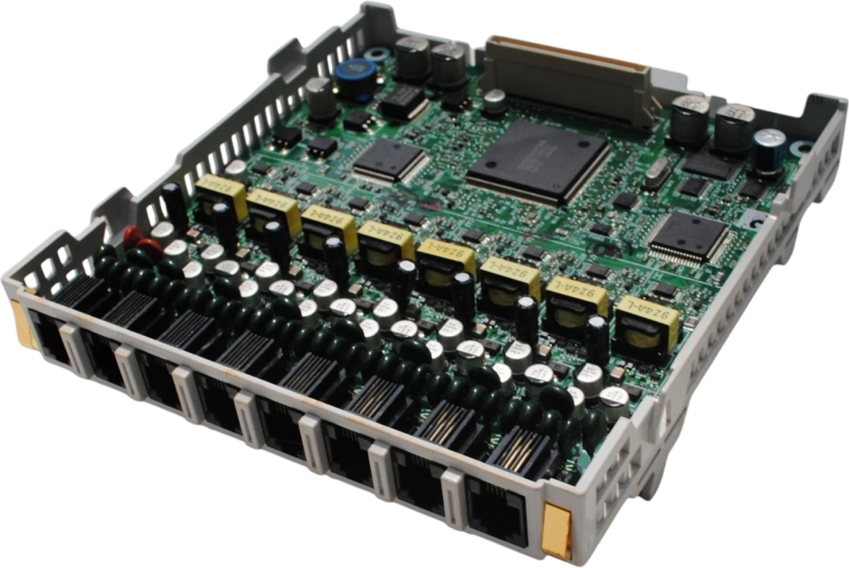 Panasonic KX-TAW84876 8-Port Proprietary Extension Card - Refurbished Refurbished - Panasonic refurbished available on PCLiquidations
