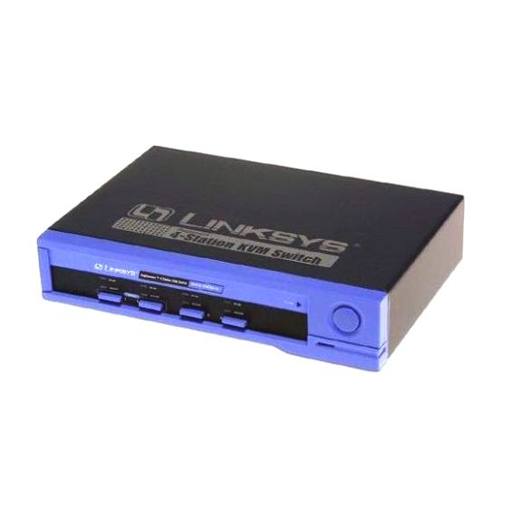 Linksys SVIEW04 Ver 2 4-Station KVM Switch - Grade A Refurbished - Linksys refurbished available on PCLiquidations