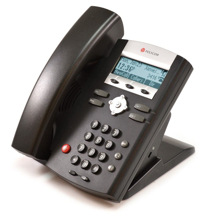Polycom SoundPoint IP 335 PoE Backlit Display Phone (2201-12375-001) - Refurbished Refurbished - Polycom refurbished available on PCLiquidations