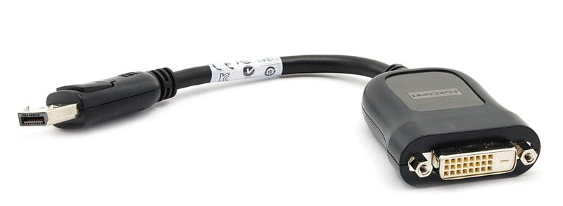 HP DisplayPort to DVI Adapter Passive 481409-002 REV.F - Refurbished Refurbished - Hewlett-Packard (ou HP en abrégé) refurbished available on PCLiquidations