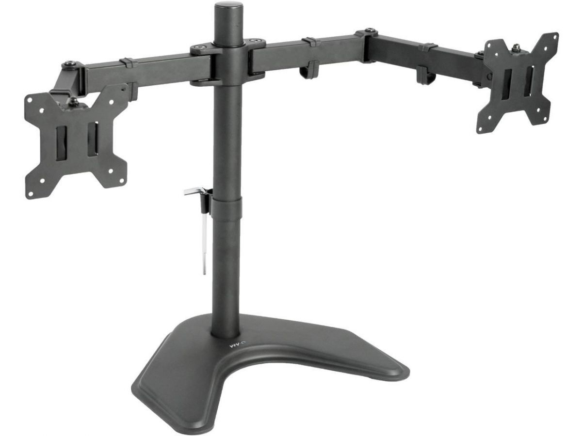 Buy VIVO STAND-V002F Desk Mountable Dual Monitor Stand w/ Adjustable Arm and VESA Interface Refurbished - $40.98 VIVO STAND-V002F Desk Mountable Dual Monitor Stand w/ Adjustable Arm and VESA Interface Refurbished - refurbished available on PCLiquidations