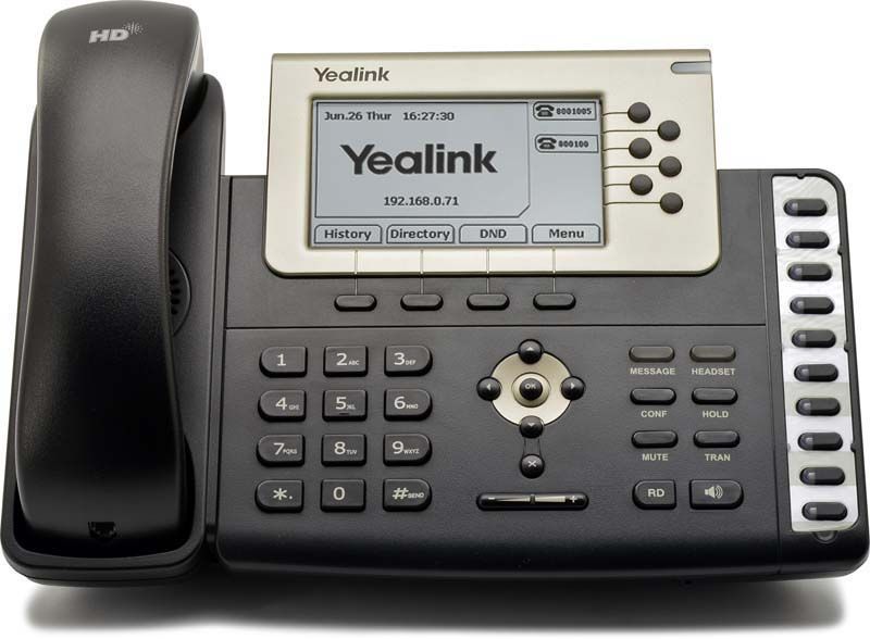 Yealink SIP-T38G Enterprise IP Phone - Grade B Refurbished - Yealink refurbished available on PCLiquidations
