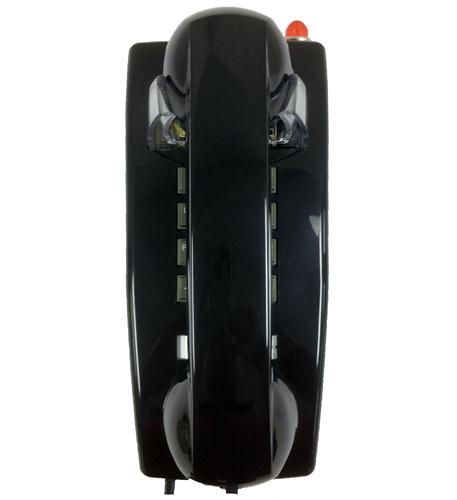 Cortelco 2554 Black Basic Wall Phone w/ MSG Light - New Refurbished - Cortelco refurbished available on PCLiquidations