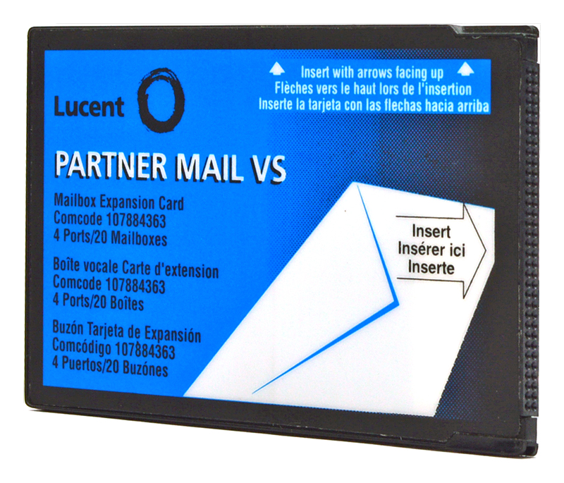 Avaya Partner Mail VS R4.0/4.1 4-Port 20 Mailbox Expansion Card Refurbished - Avaya refurbished available on PCLiquidations